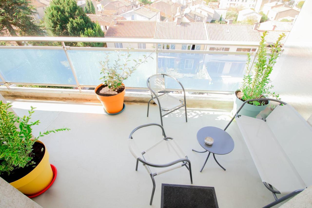 Carcassonne Centre Avec Balcon Et Parking Apartment Ngoại thất bức ảnh